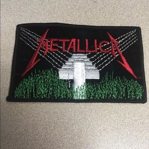 Rare Metallica Iron On embroiled Patch.